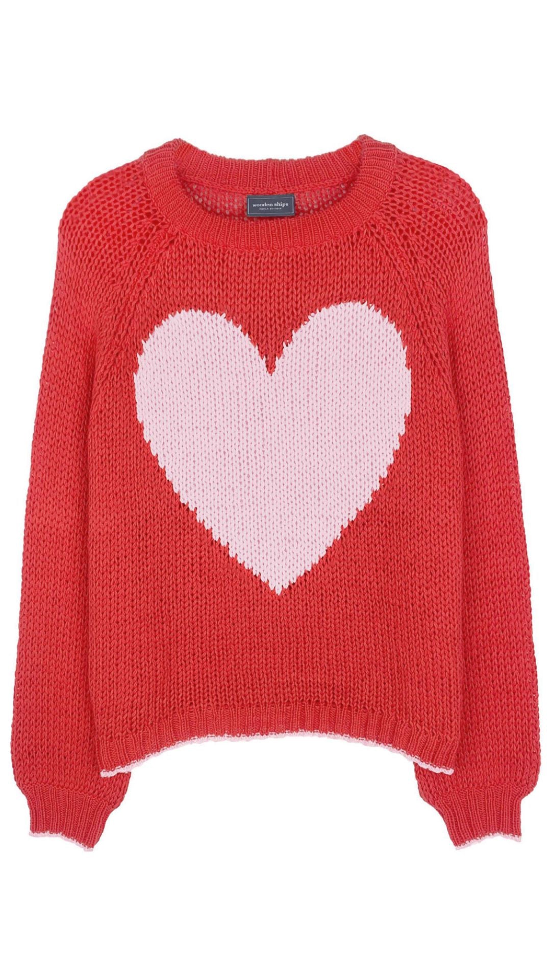 Ava Raglan Chunky Crew-Sweaters-Uniquities