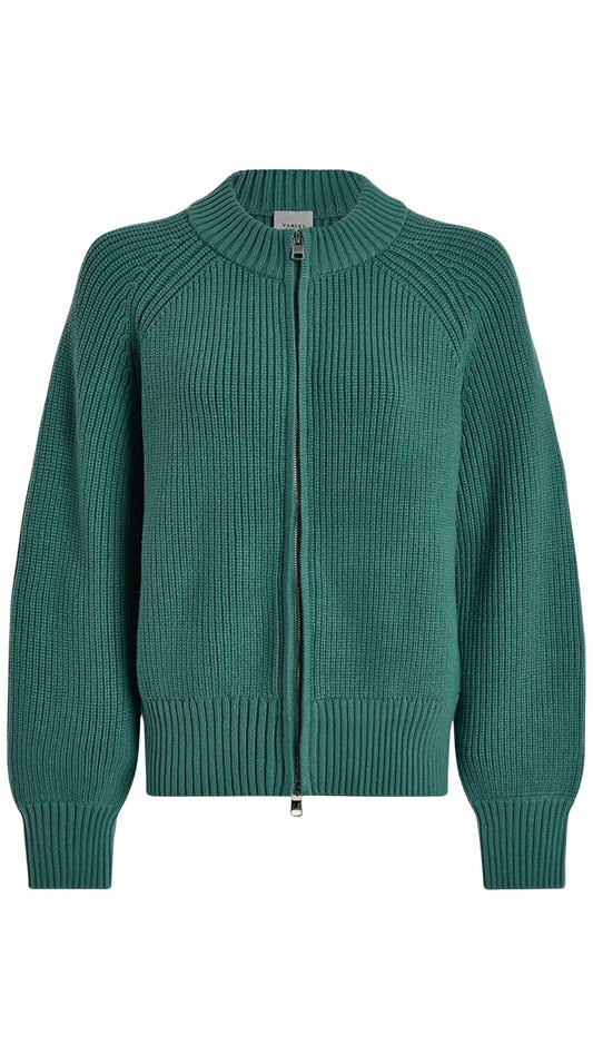 Milo Zip Through Knit Jacket-Jackets-Uniquities