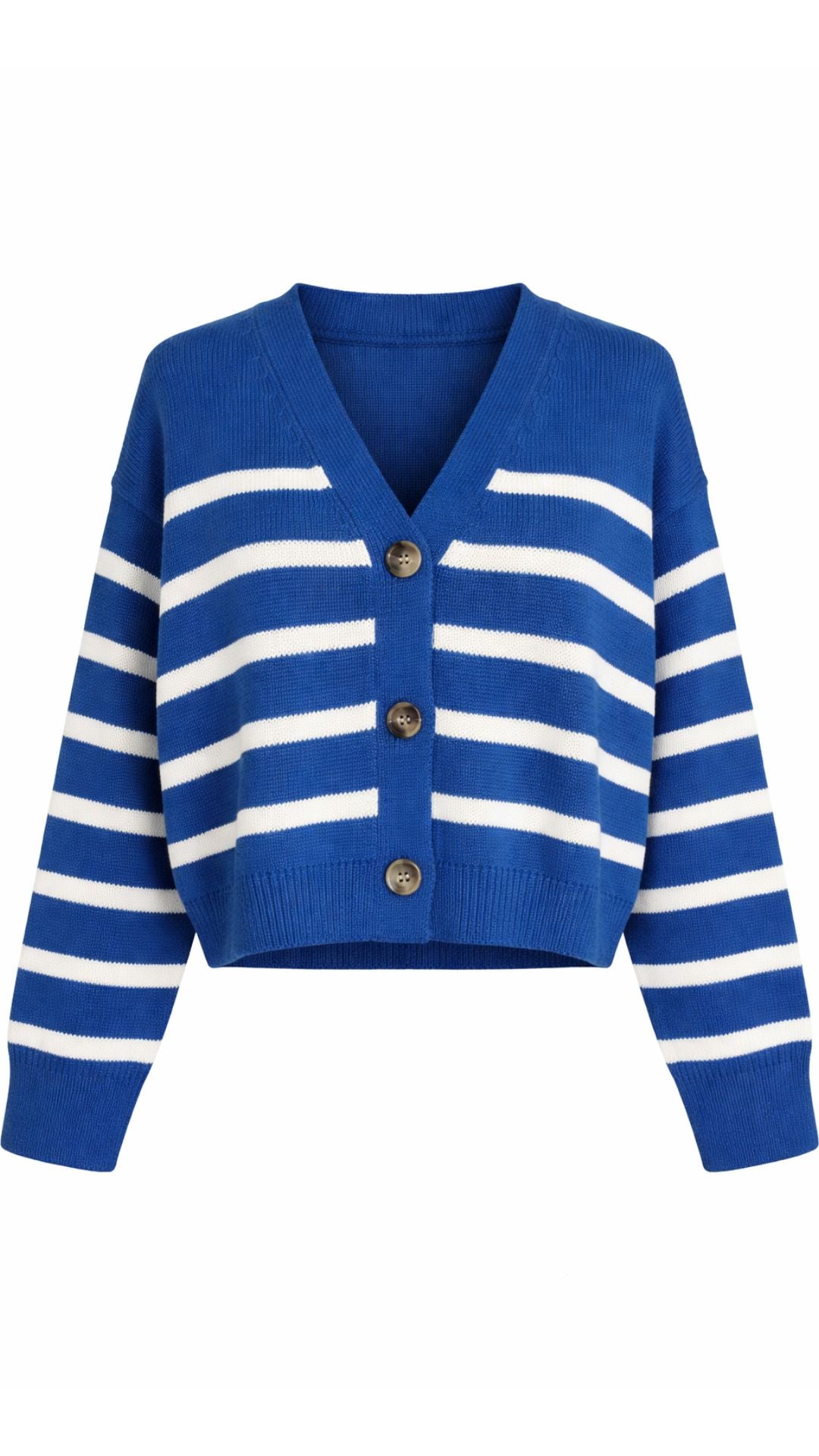 Carter Striped Cardigan-Sweaters-Uniquities