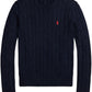 Julianna Cable Knit Sweater-Sweaters-Uniquities