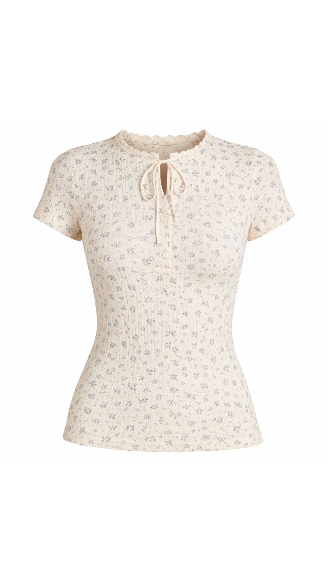 Nadine Tie Top-Tops/Blouses-Uniquities