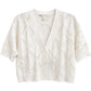Short Sleeve Dolman Stitchery Cardigan-Sweaters-Uniquities