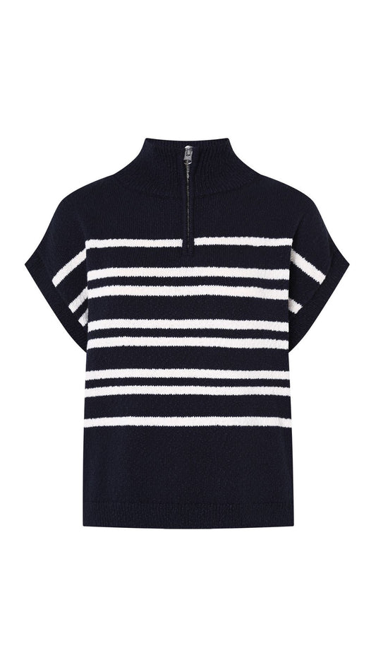 Breeze Half Zip Pullover-Sweaters-Uniquities
