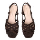 Shelly Lattice Sling Back-Shoes-Uniquities