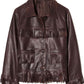 Lazare Fringe Leather Jacket-Jackets-Uniquities