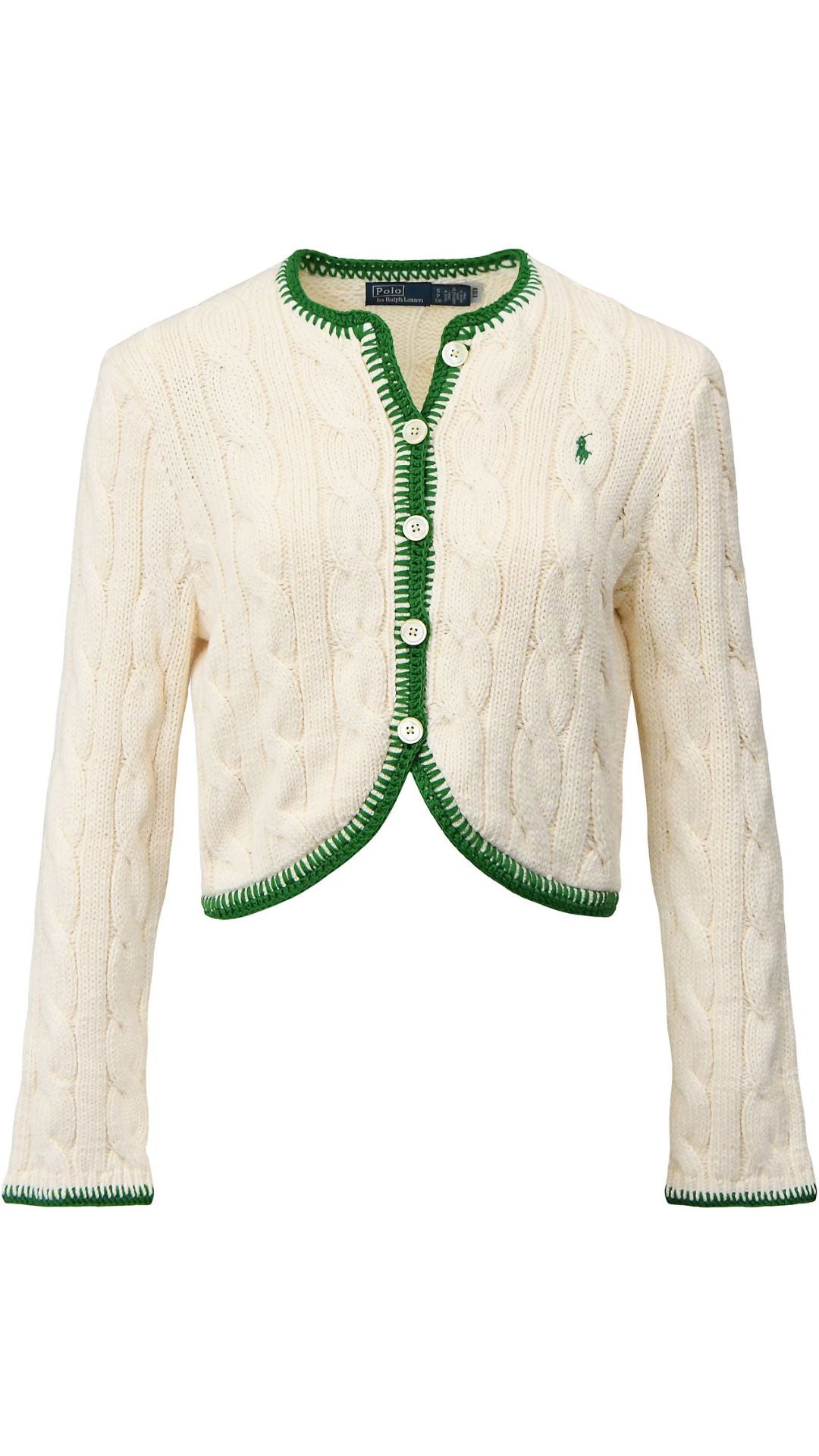 Cotton Long Sleeve Crew Neck Cardigan-Sweaters-Uniquities
