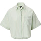 Marin Short Sleeve Stripe Shirt-Tops/Blouses-Uniquities