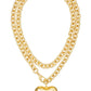Puffy Heart Necklace-Jewelry-Uniquities