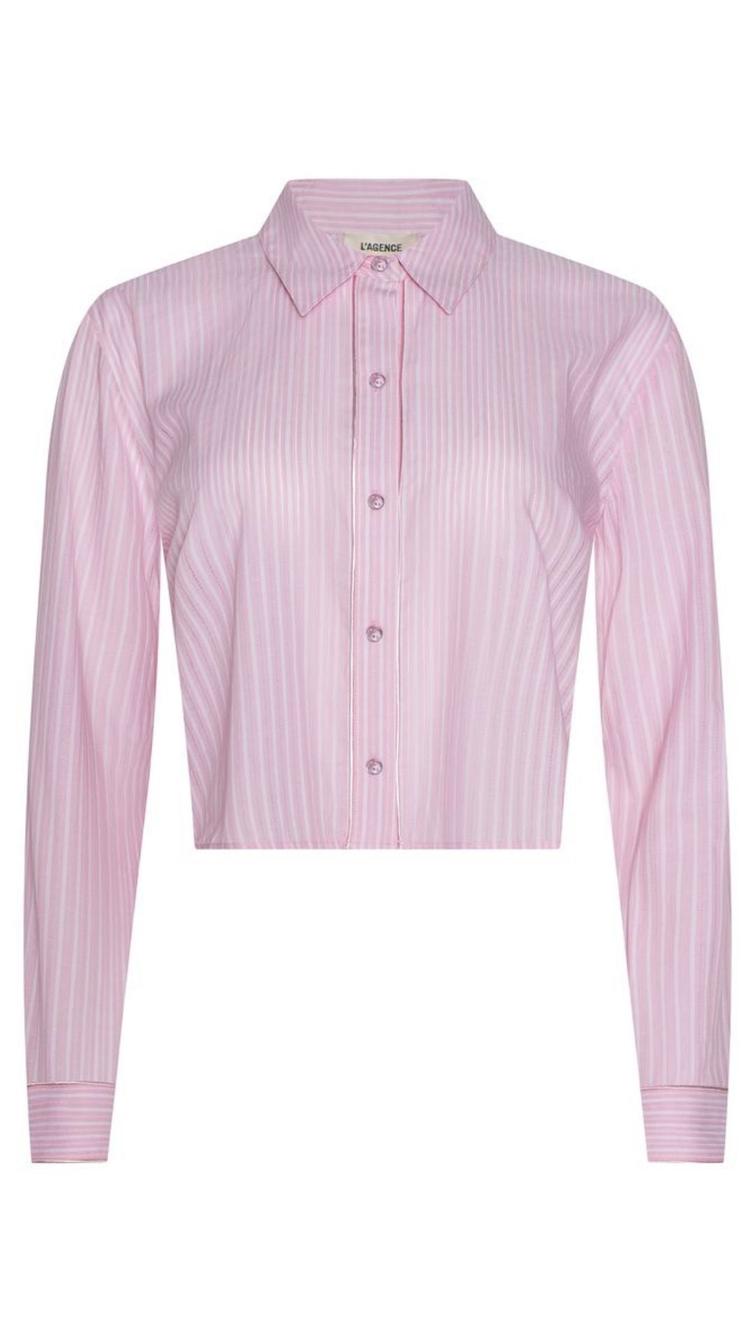 Cosette Crop Shirt-Tops/Blouses-Uniquities
