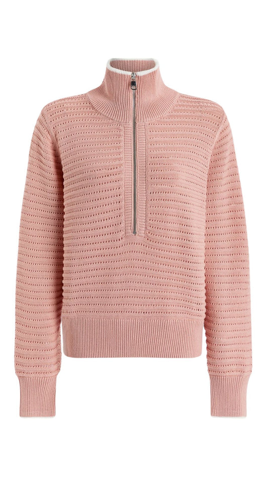 Morwenna Half Zip Knit-Sweaters-Uniquities