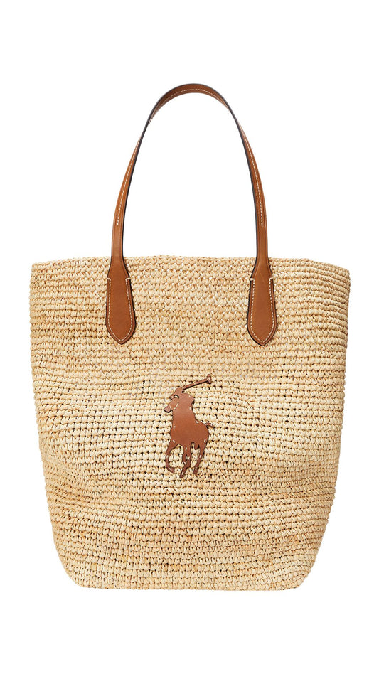 Large Raffia Tote-Accessories-Uniquities