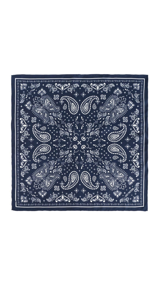 Paisley Silk Bandana-Accessories-Uniquities