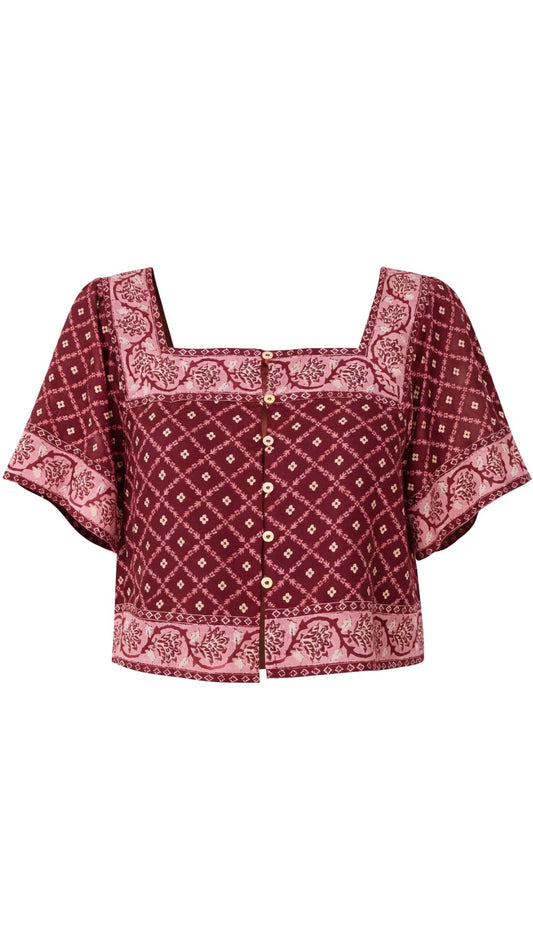 Ellen Top Tops/Blouses Rails 