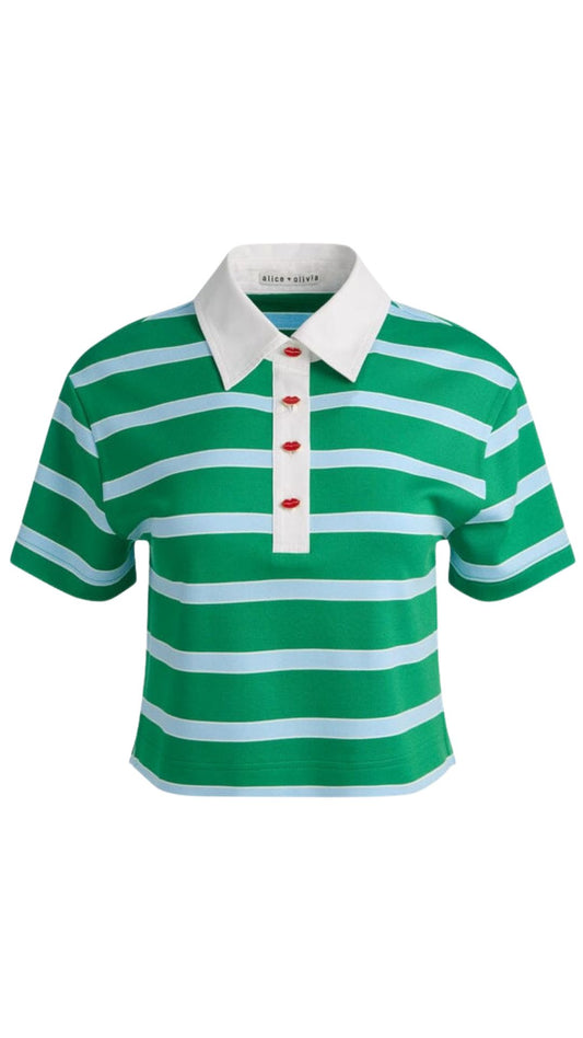 Lyle Rugby Polo Top-Tops/Blouses-Uniquities