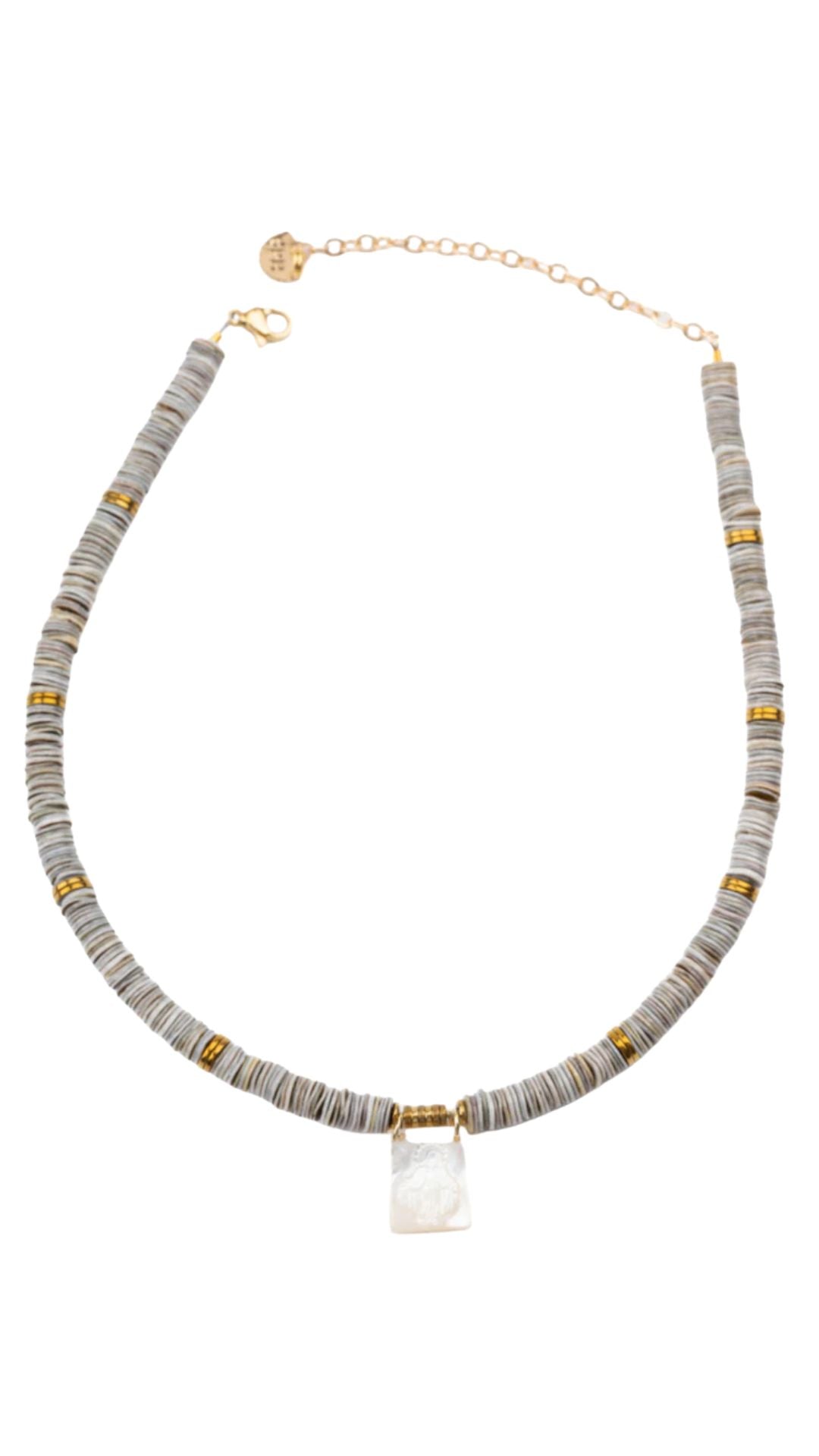 Ania Perla Necklace-Jewelry-Uniquities