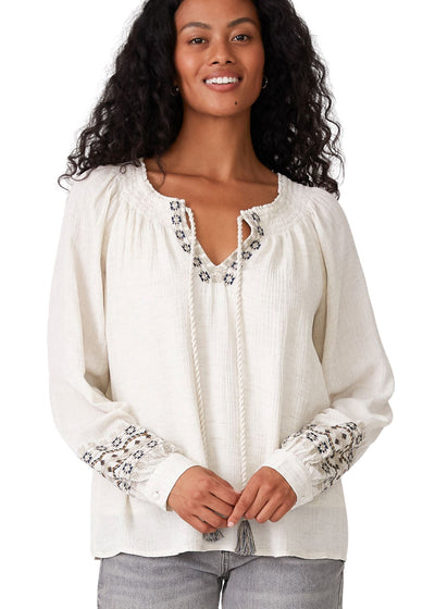 Rayna Embroidered Top-Tops/Blouses-Uniquities