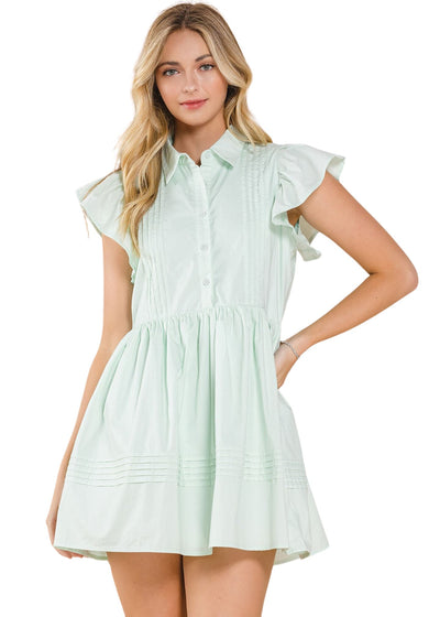 Elizabeth Shirt Dress-Dresses-Uniquities