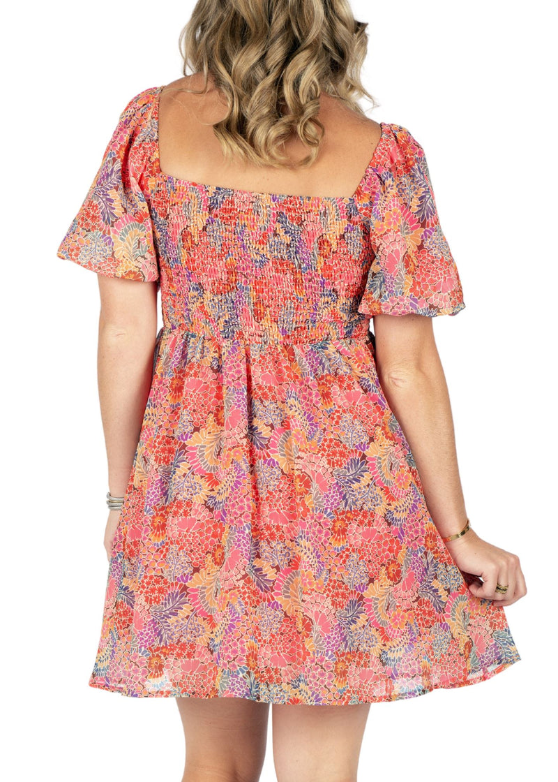 Maisey Floral Dress-Dresses-Uniquities