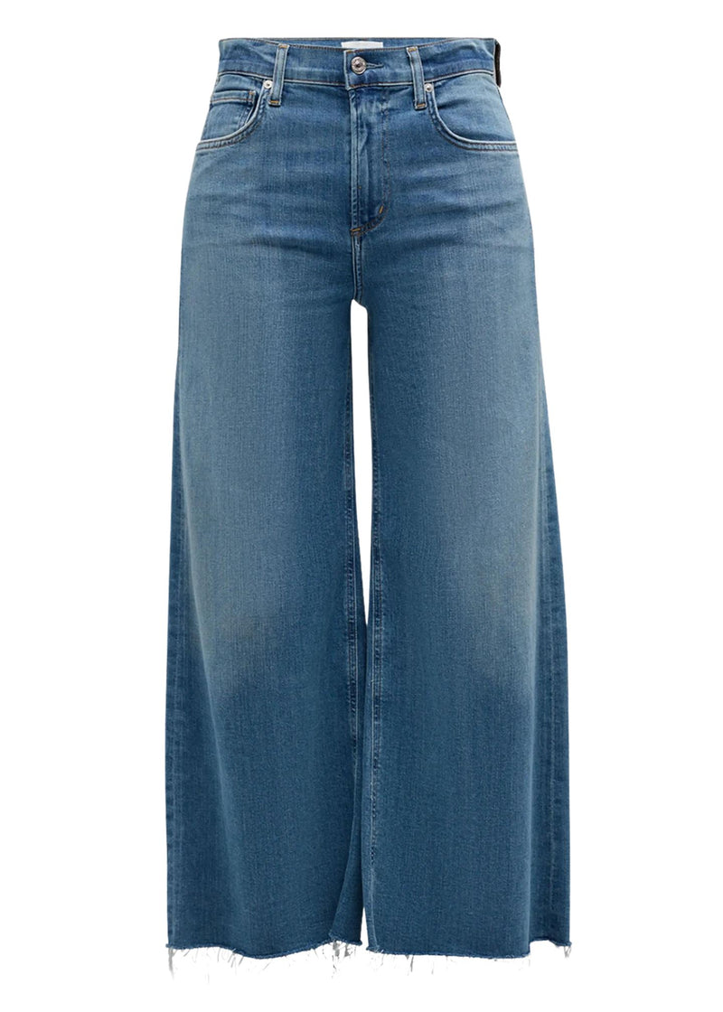 Lyra Crop Wide Leg Jeans in Abliss-Denim-Uniquities