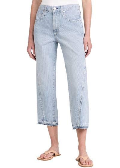 Maria Pant With Let Down Hem-Denim-Uniquities