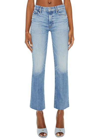 The Outsider Flood Fray Jeans-Denim-Uniquities