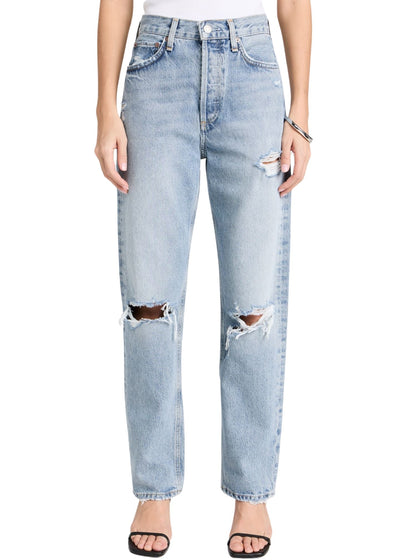 90's Jean In Threadbare-Denim-Uniquities