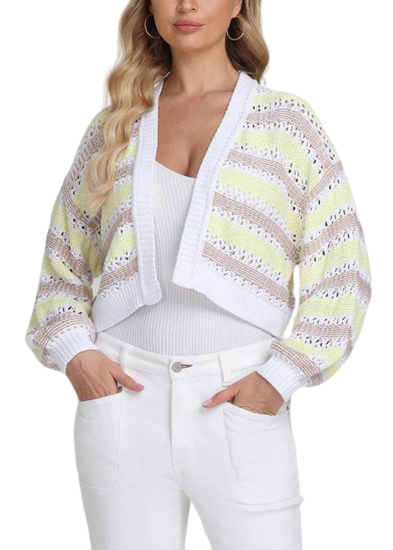 Zoe Open Stitch Cardi-Sweaters-Uniquities