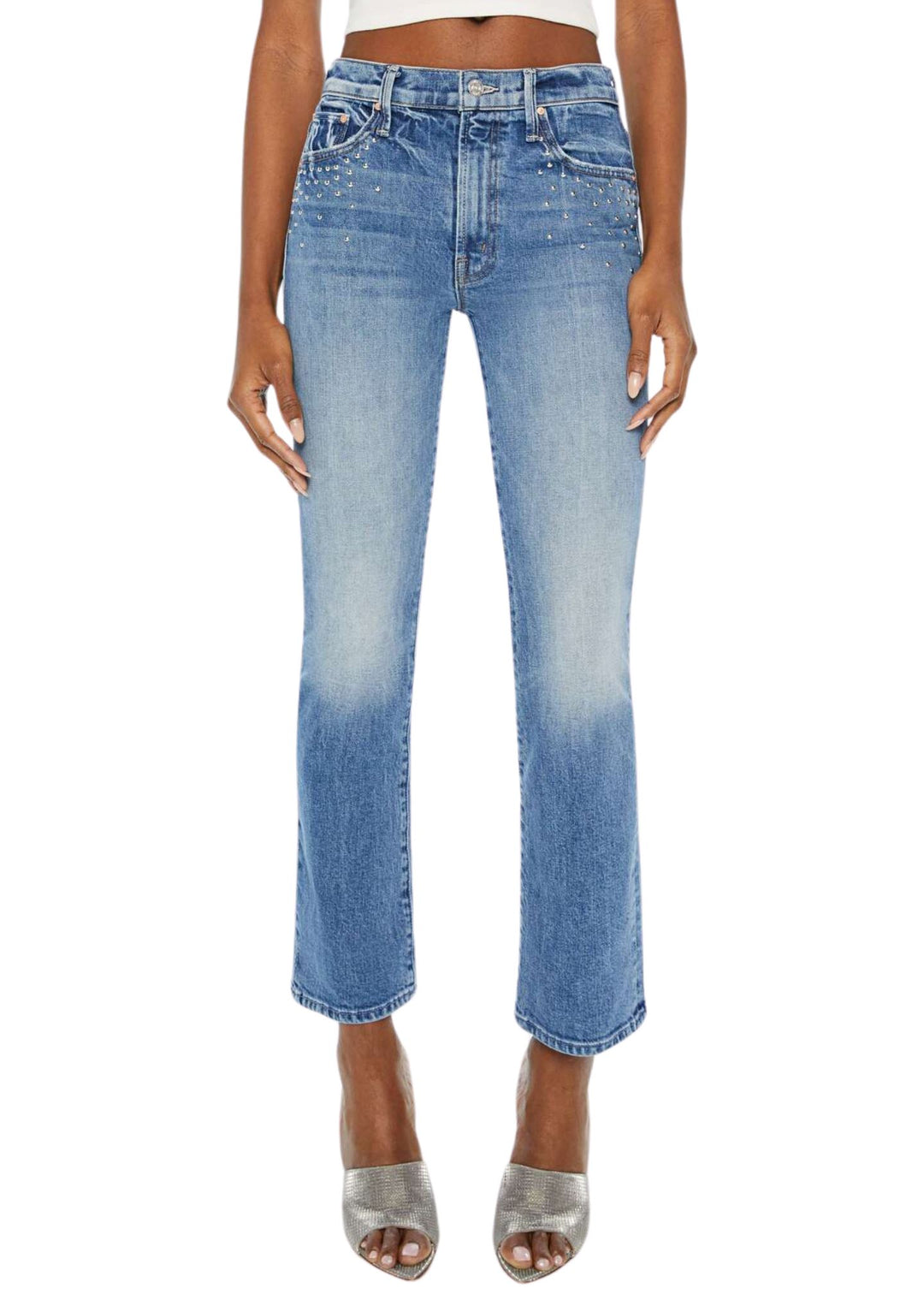 The Insider Flood Jeans in Metal Magic – Uniquities