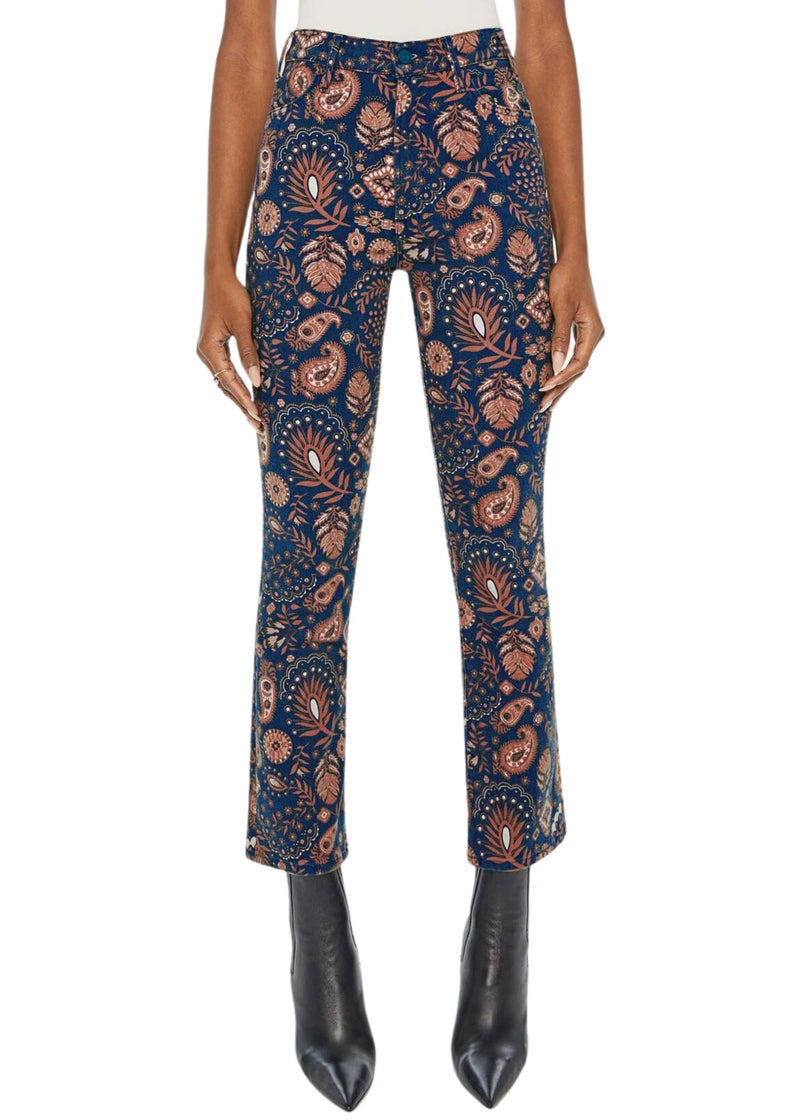 The Hustler Flood Jeans in Henna Happiness-Denim-Uniquities