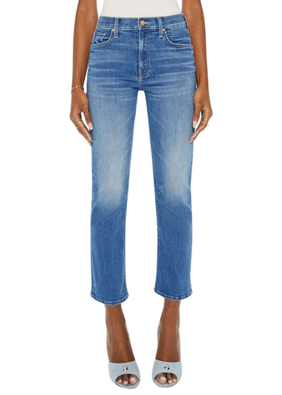 The Mid Rise Rider Ankle Jeans in Lhasa Love-Denim-Uniquities