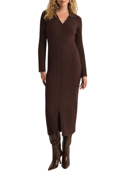 Danity Sweater Dress-Dresses-Uniquities