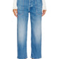 The Patch Pocket Private Flood Jeans-Denim-Uniquities