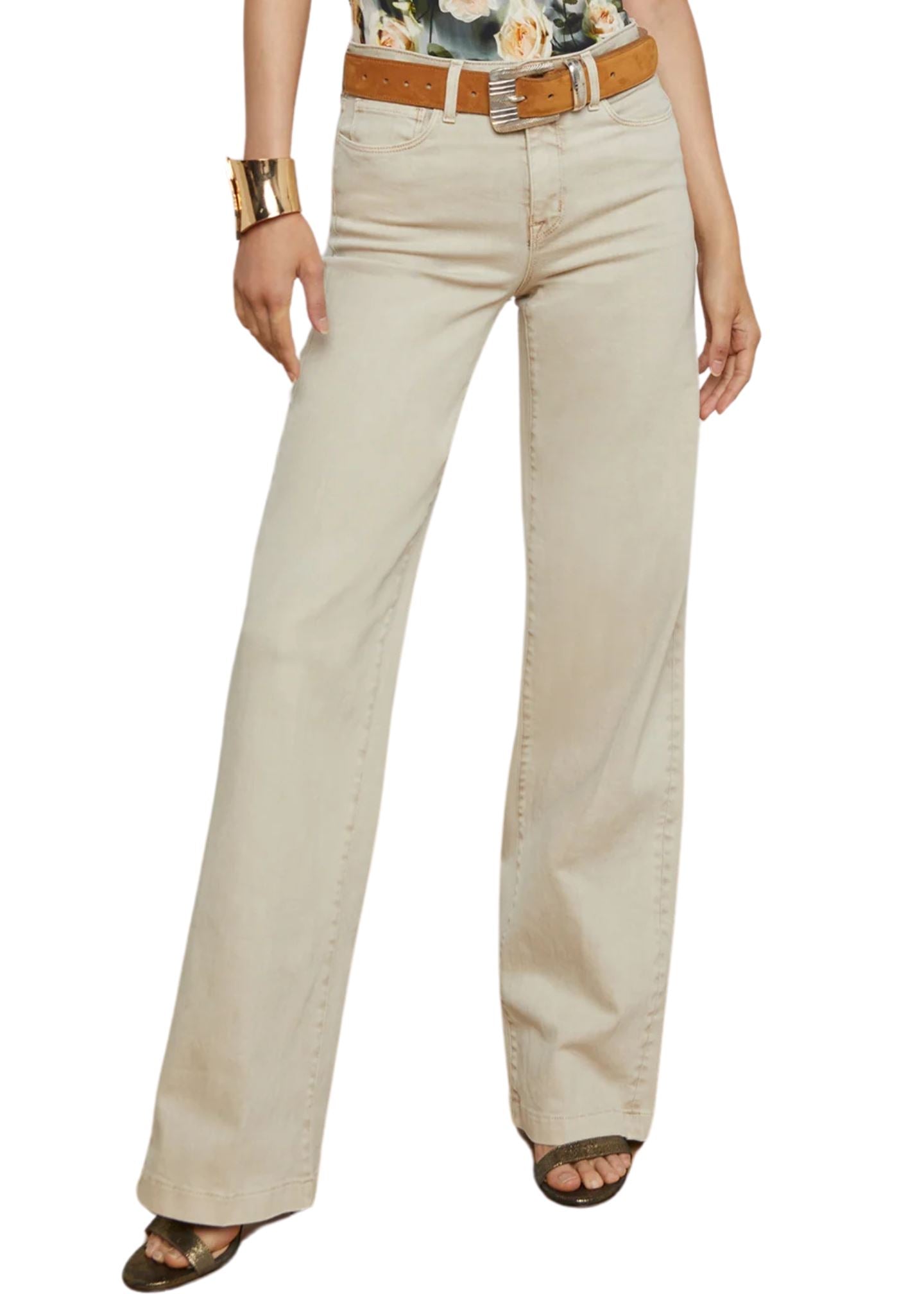 Clayton High Rise Wide Leg Jeans-Denim-Uniquities