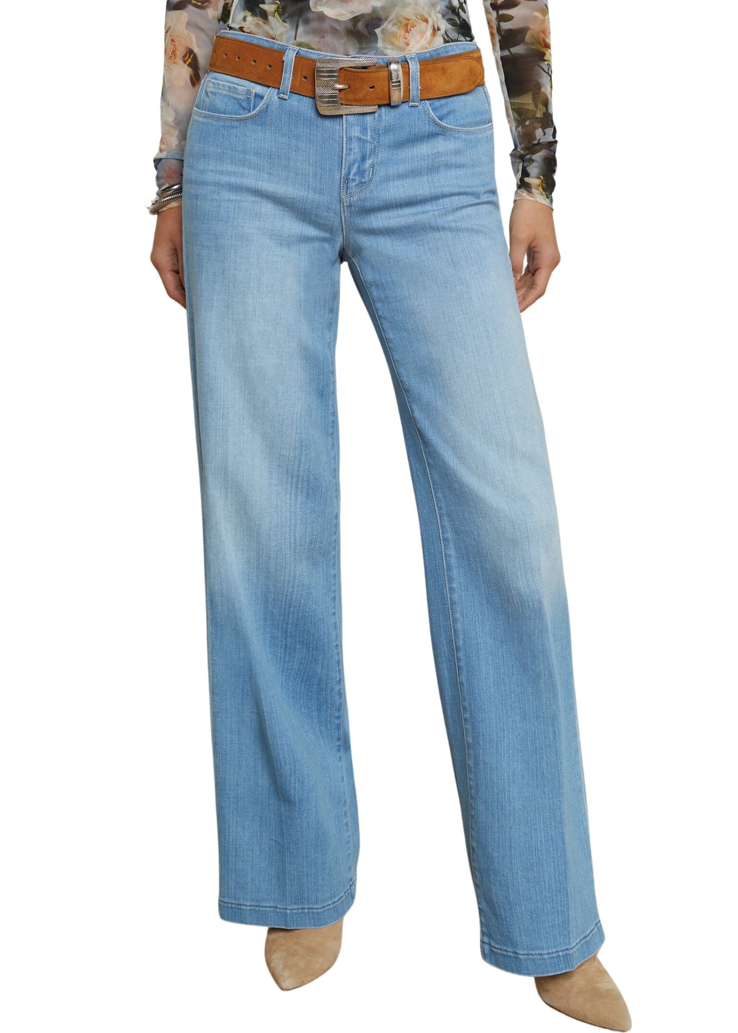 Joanne Low-Rise Wide-Leg Jeans-Denim-Uniquities