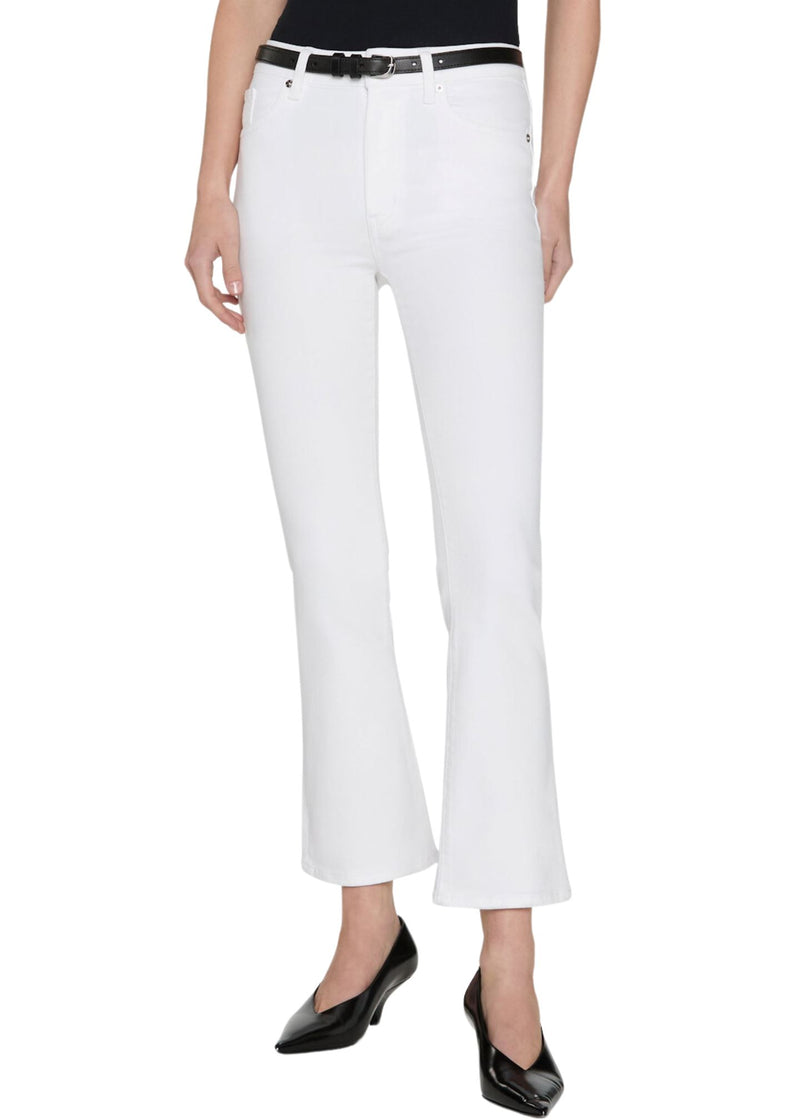 Reboot Crop Jeans in White-Denim-Uniquities