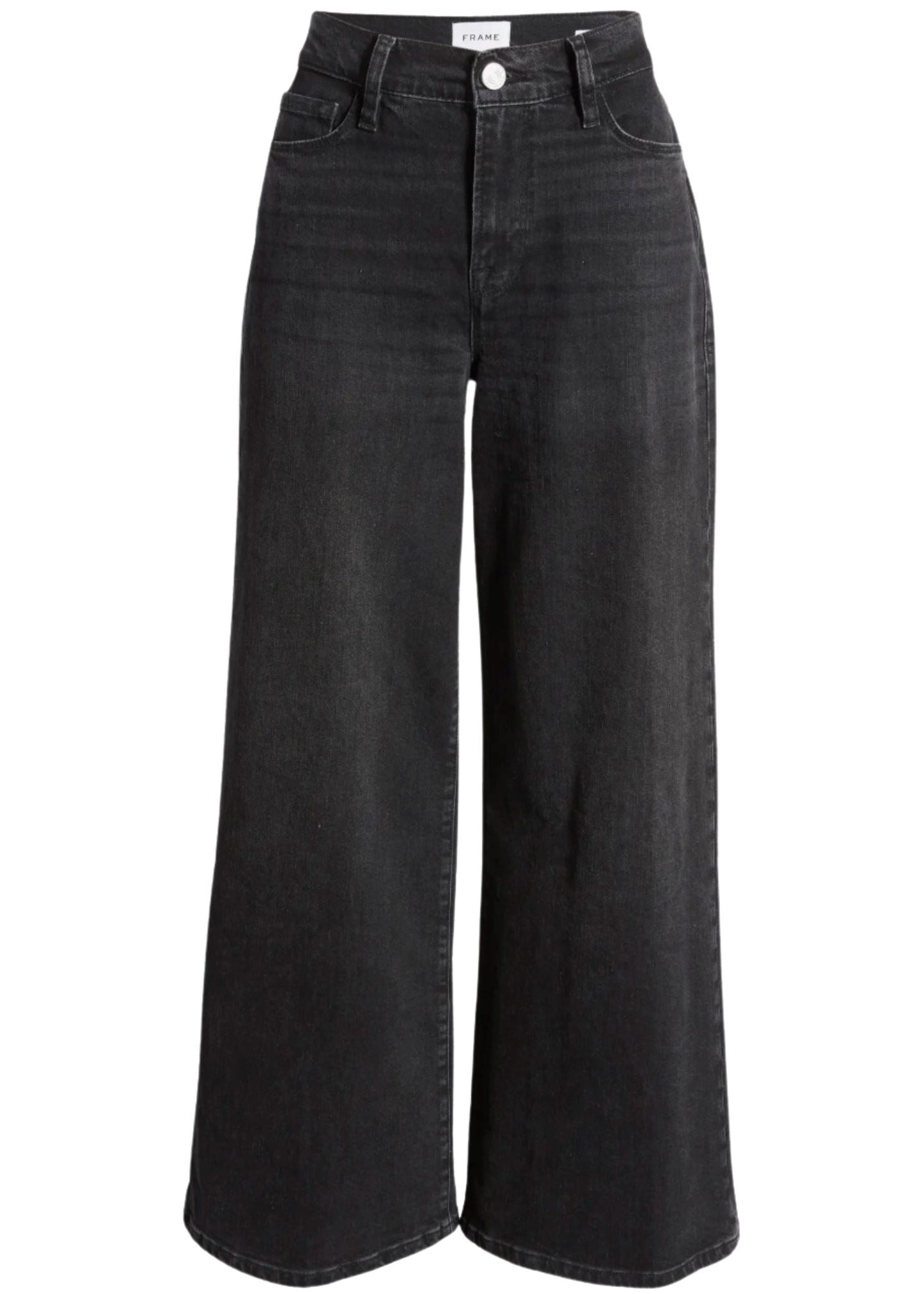 Le Slim Palazzo Jeans-Denim-Uniquities