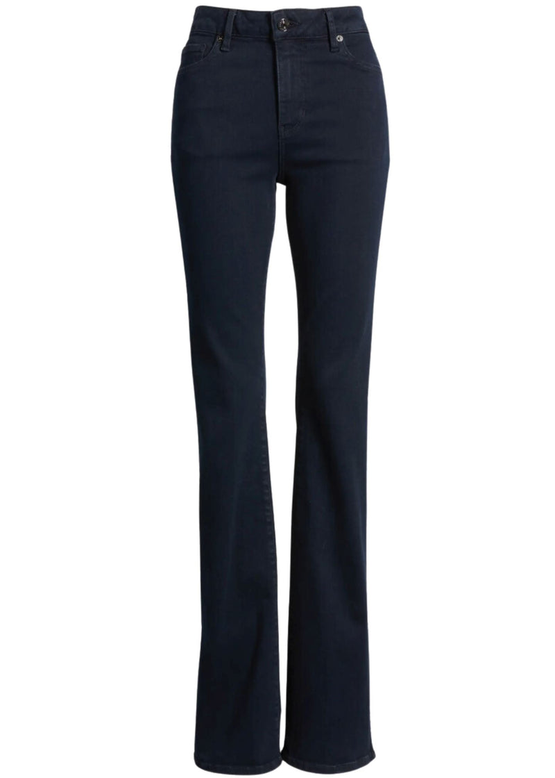 Le Mini Boot Outseam Slit Jeans-Denim-Uniquities