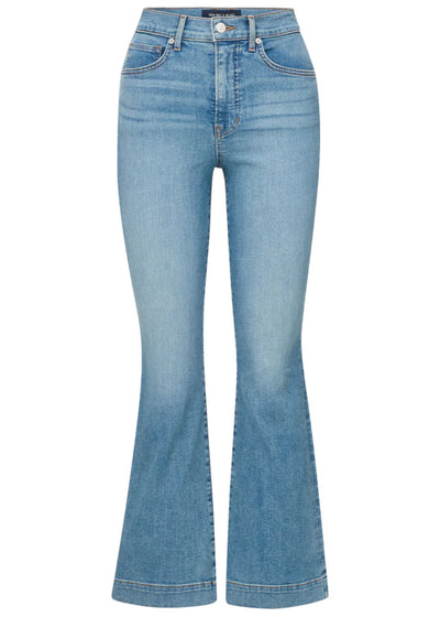 Carson High Rise Ankle Flare Jeans-Denim-Uniquities