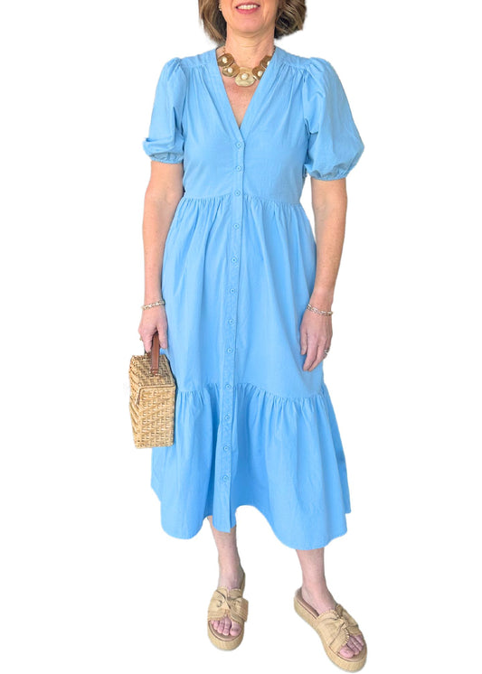 Sutton Midi Dress-Dresses-Uniquities