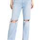 Neve Low Slung Relaxed Jeans in Pagoda-Denim-Uniquities