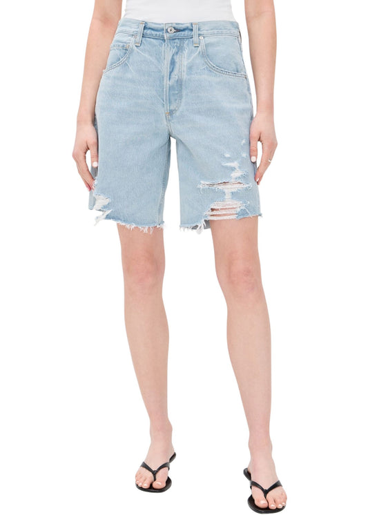 Ayla Short in Starlit-Denim-Uniquities