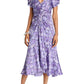 Painted Hydrangea Walker Dress-Dresses-Uniquities