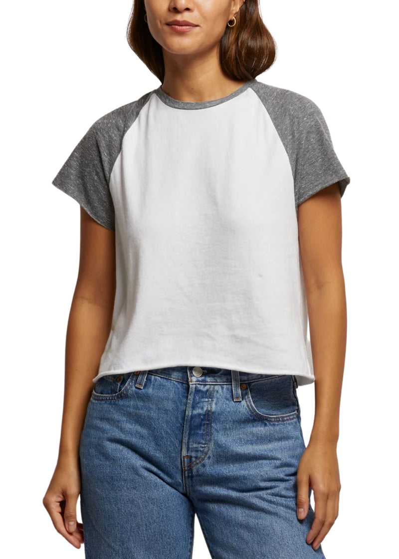 Britt Color Block Tee-Tee Shirts-Uniquities
