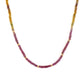 Delicate Sapphire Beaded Chain-Jewelry-Uniquities