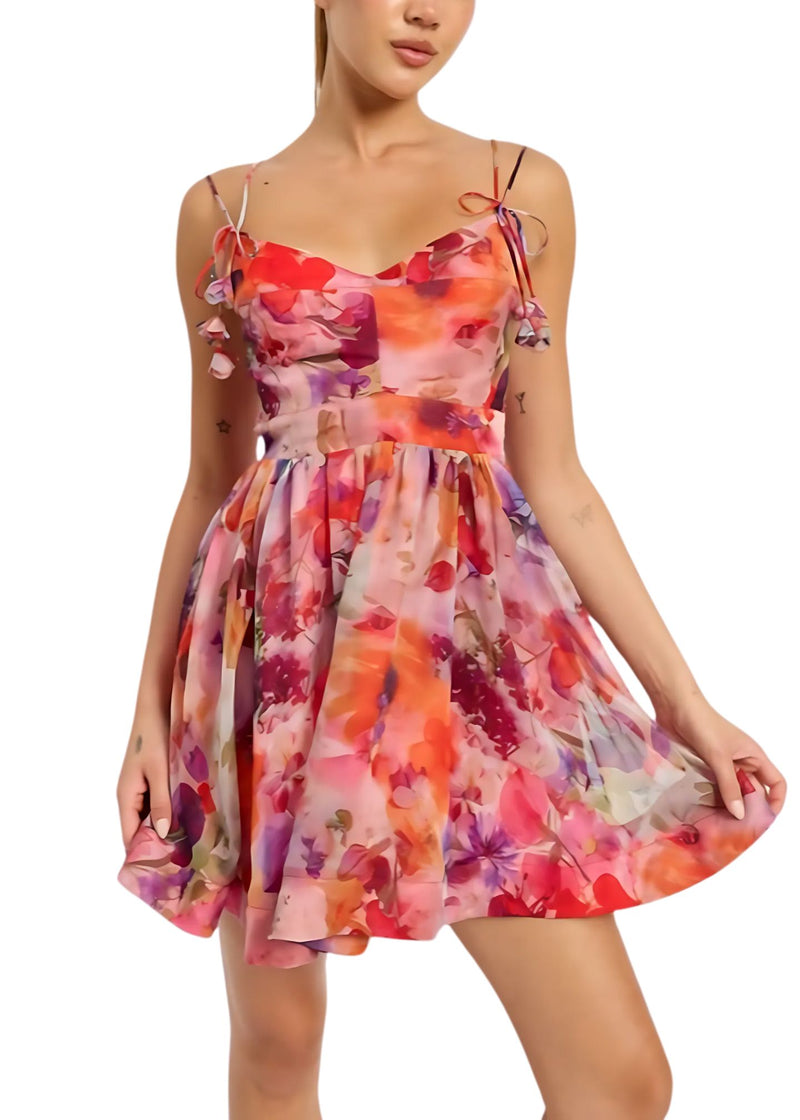 Magnolia Mini Dress-Dresses-Uniquities