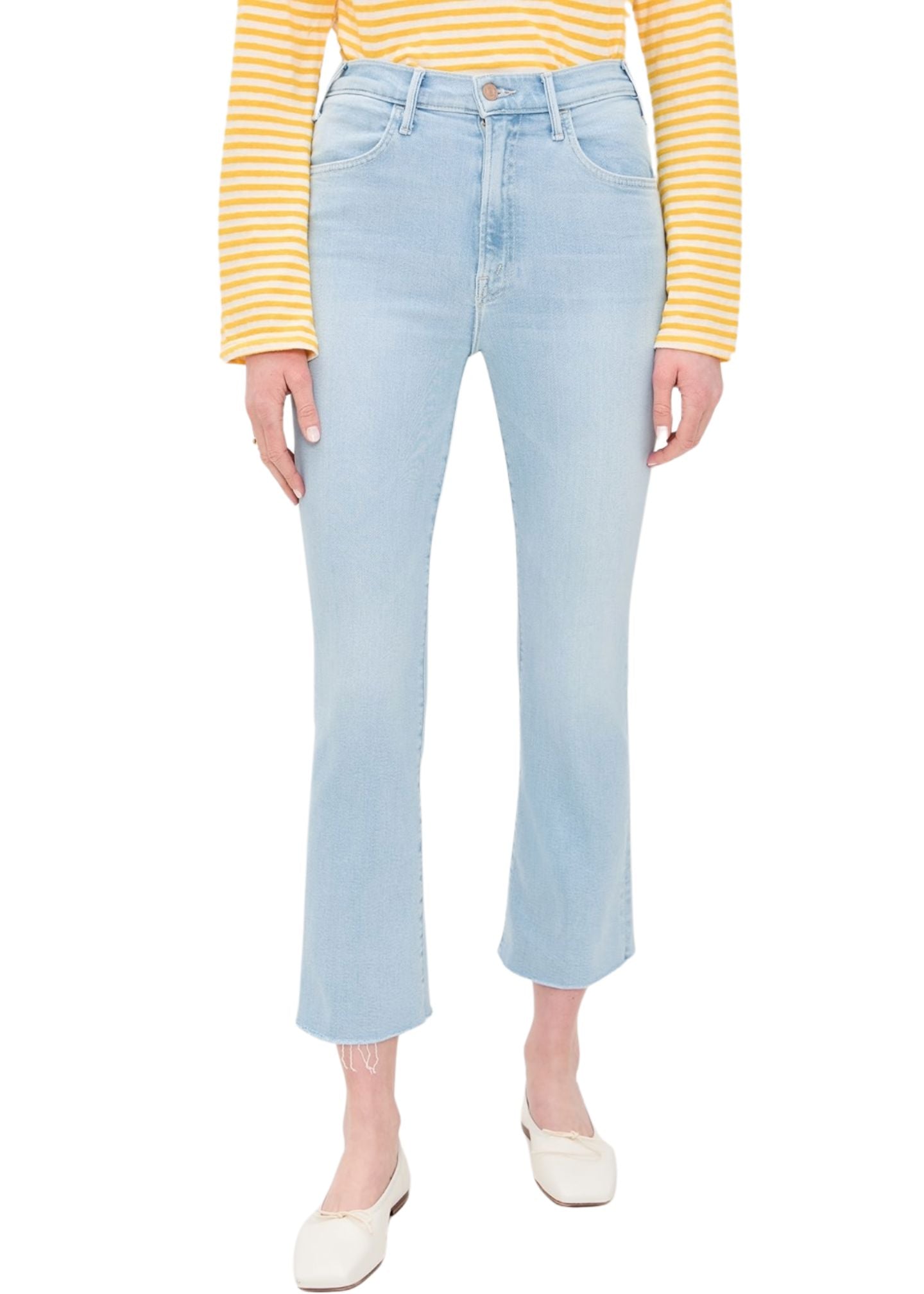 The Hustler Ankle Fray Jeans-Denim-Uniquities