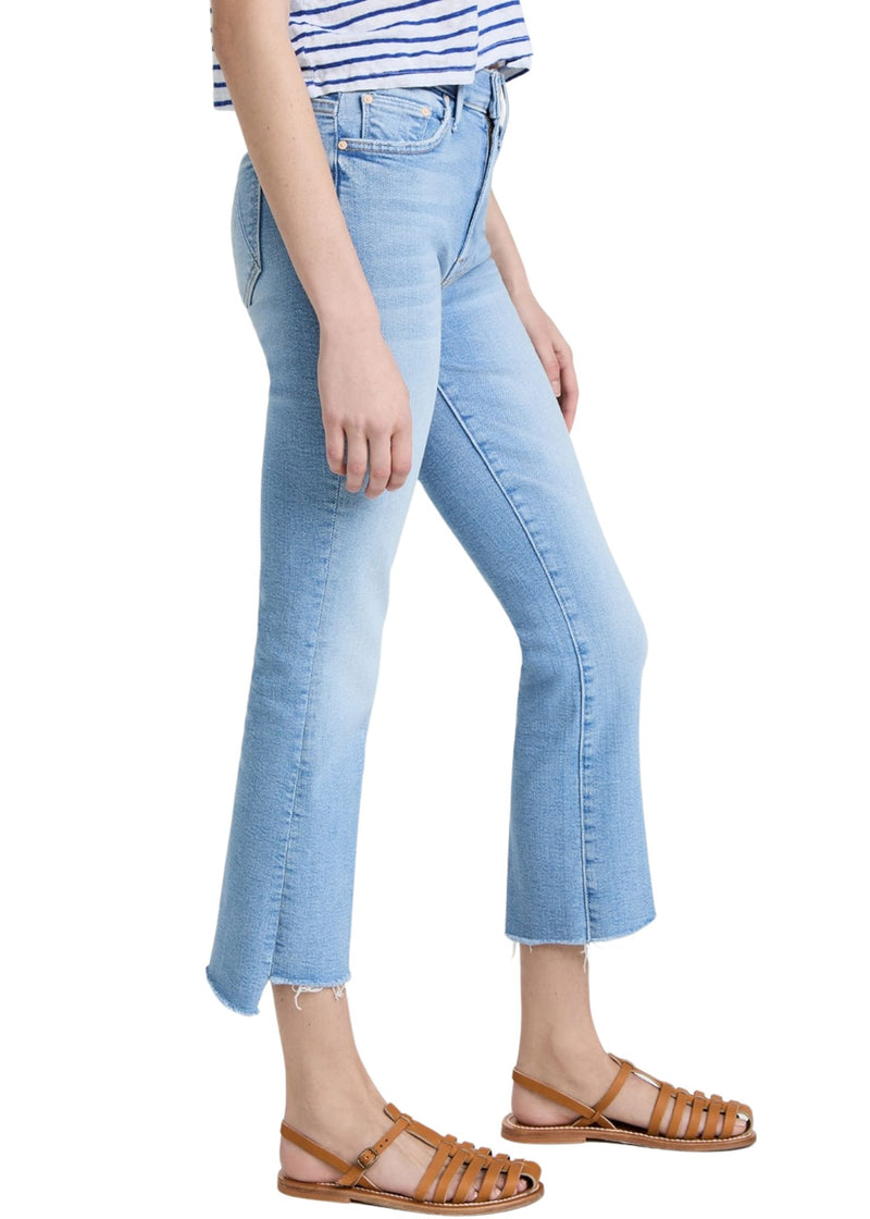 Insider Crop Step Fray Limited Edition-Denim-Uniquities