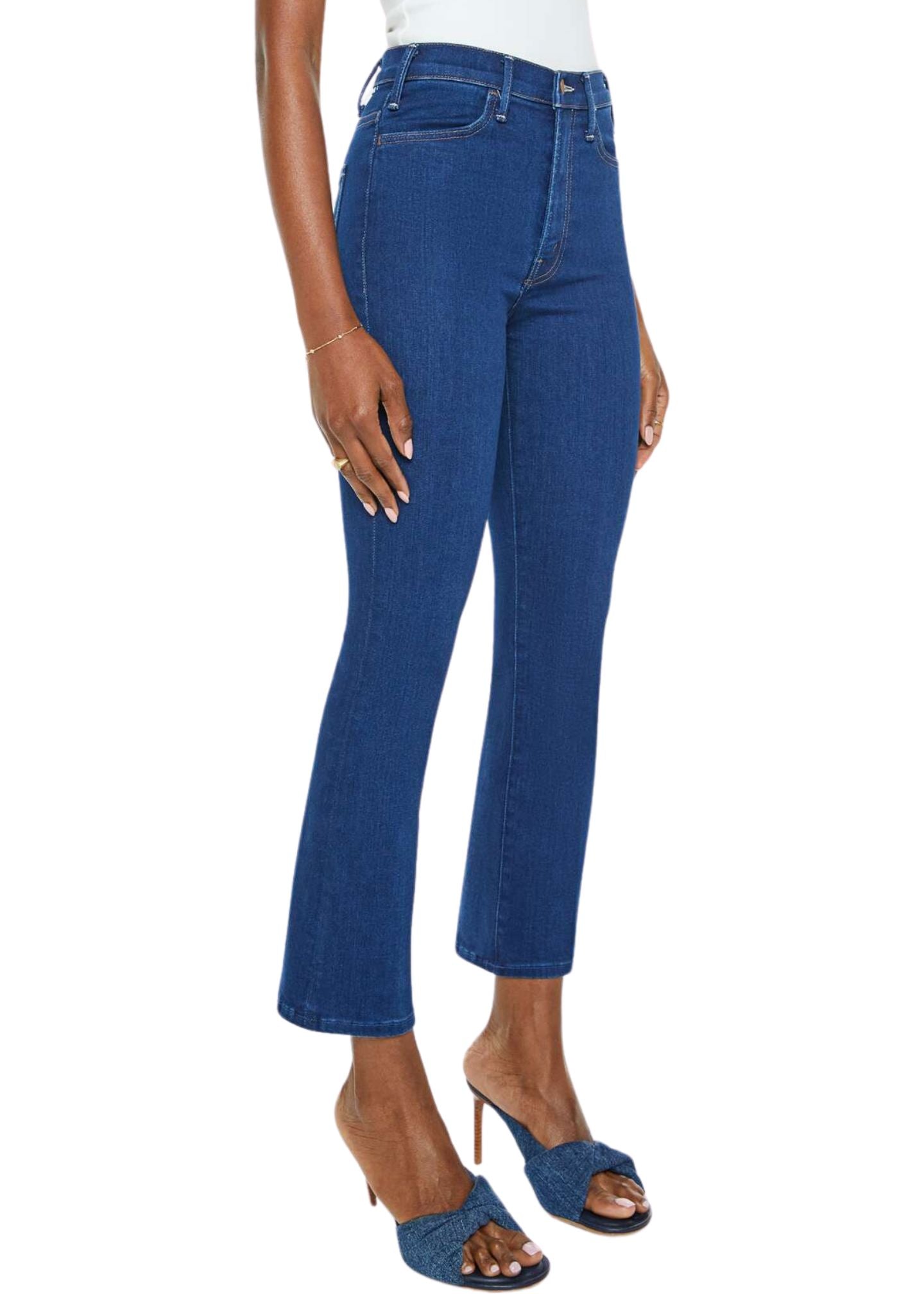 The Hustler Ankle Jeans-Denim-Uniquities