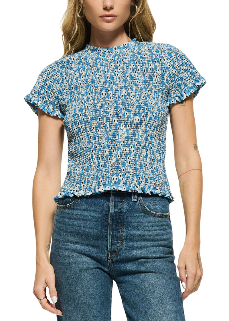Evie Smocked Top-Tops/Blouses-Uniquities