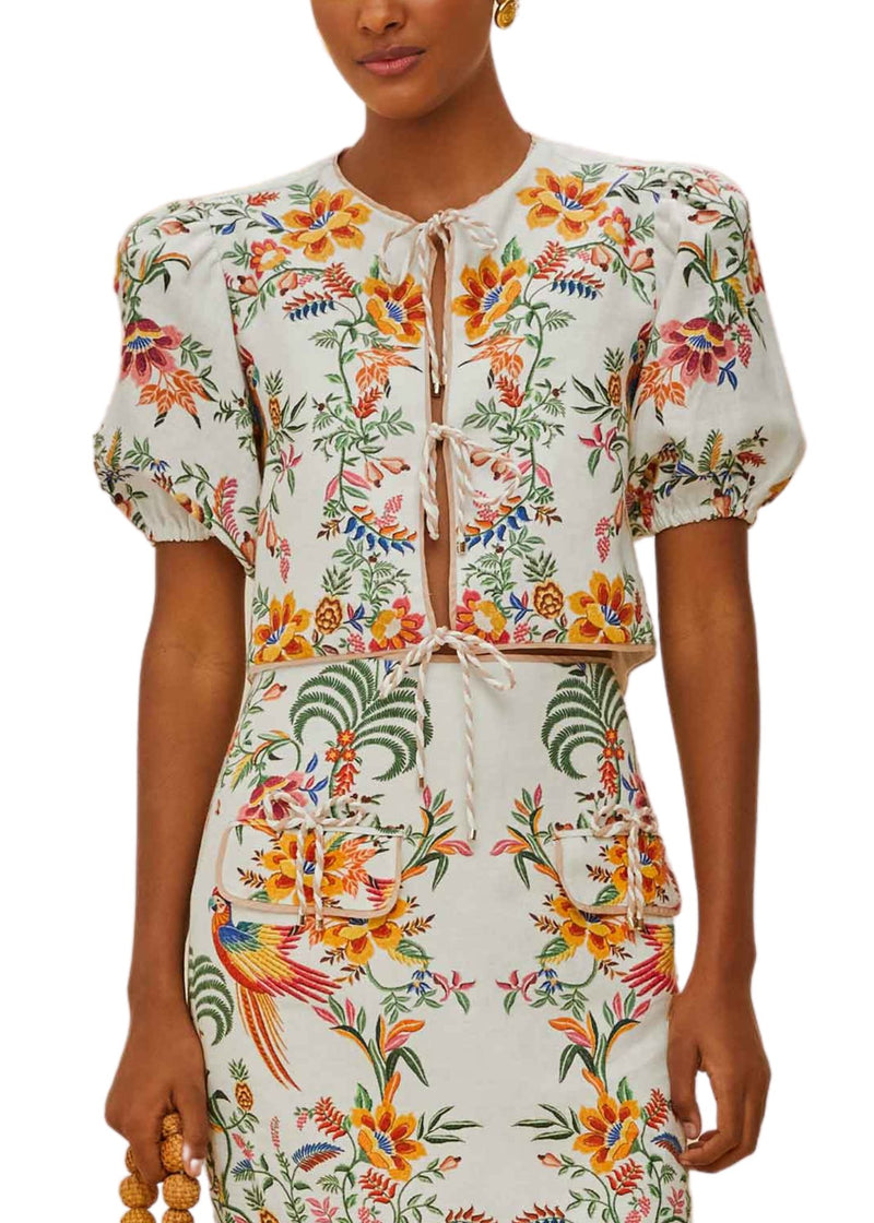 Delicate Forest Blouse-Tops/Blouses-Uniquities